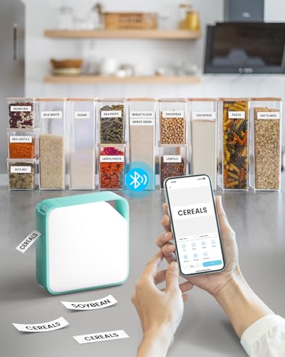 Vixic Portable Bluetooth Mini Label Maker D1600