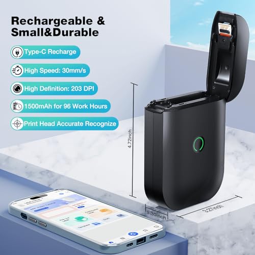 Bluetooth Label Maker for Home and Office Use