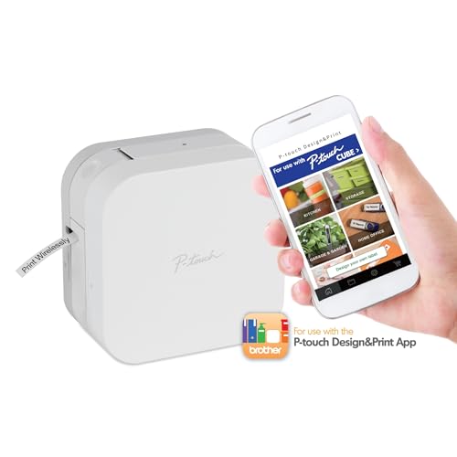 Brother P-touch CUBE Portable Bluetooth Label Maker