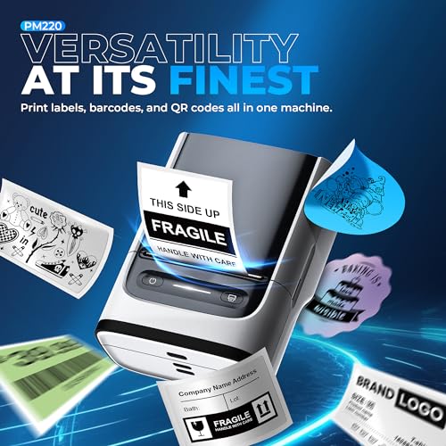 Bluetooth Label Maker - Portable 2" Thermal Printer