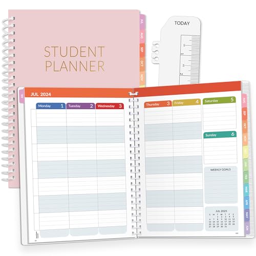 2024-2025 Academic Student Planner in Pink