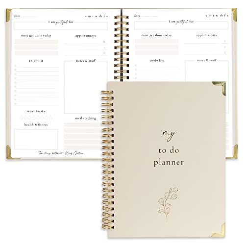 Aesthetic To-Do List Notebook for Task Organization
