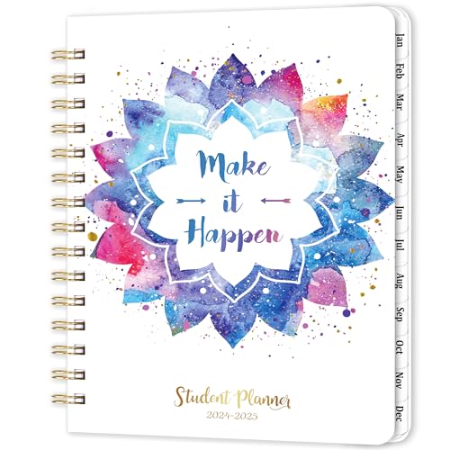 2024-2025 Hardcover Student Planner with Stickers