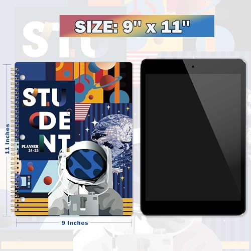 2024-2025 Student Planner with Stickers and Binding