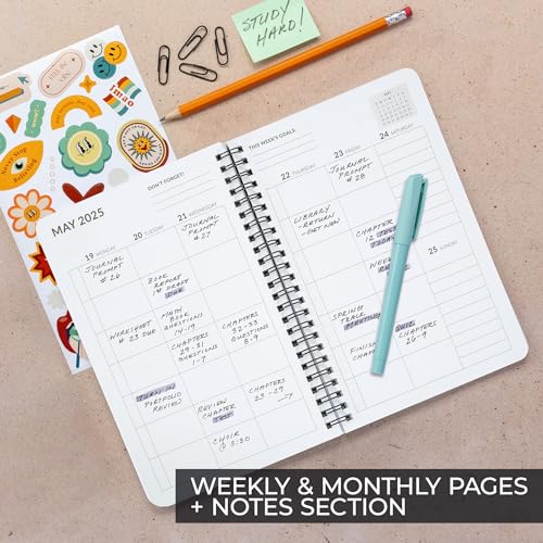 2024-2025 Student Planner for School Organization