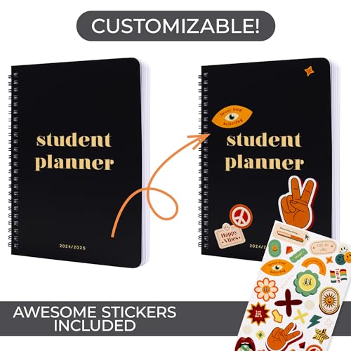 2024-2025 Student Planner for School Organization