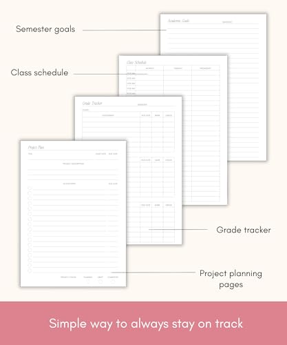 Lamare 2024-2025 Academic Planner: Weekly & Monthly Organizer
