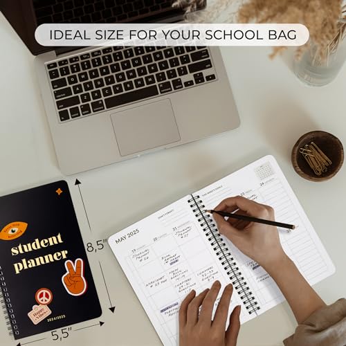 2024-2025 Student Planner for School Organization