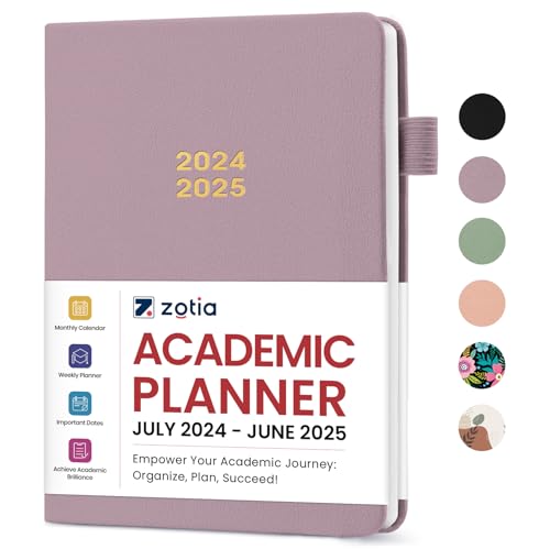 2024-2025 Academic Planner: Monthly & Weekly Organizer