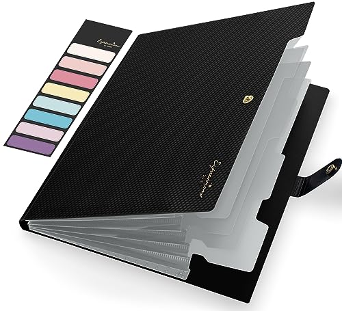 Soeez Cute 5-Pocket Accordion File Organizer
