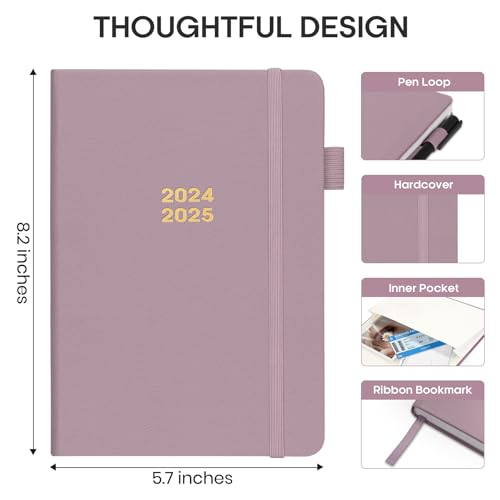 2024-2025 Academic Planner: Monthly & Weekly Organizer