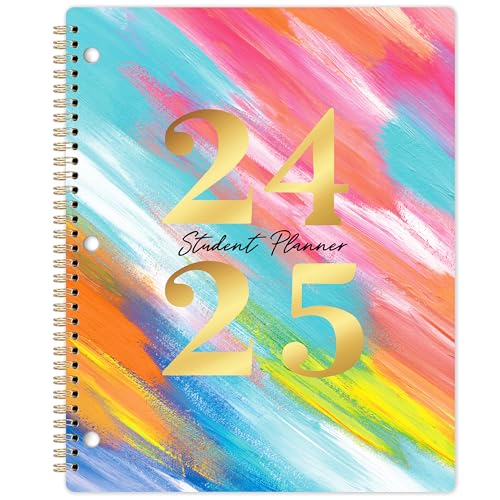 2024-2025 Academic Planner with Stickers and 3-Holes