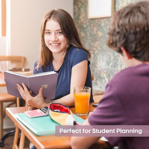 2024-2025 Academic Planner: Monthly & Weekly Organizer