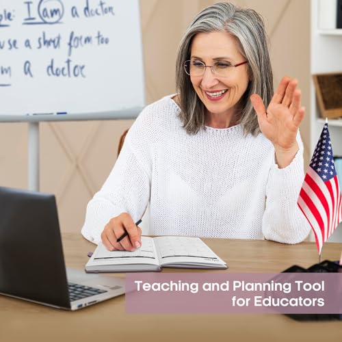 2024-2025 Academic Planner: Monthly & Weekly Organizer