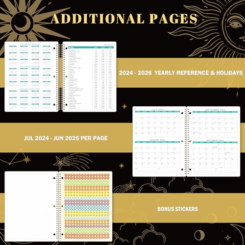 2024-2025 Academic Student Planner with Stickers