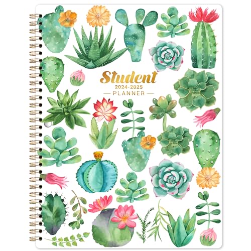 2024-2025 Student Planner: Monthly & Weekly Organizer