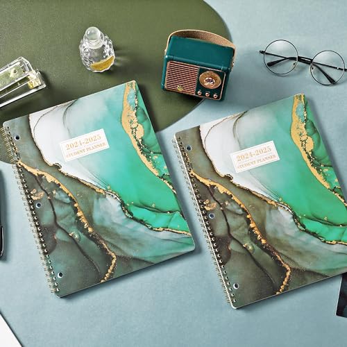 2024-2025 Student Planner with Stickers - Green