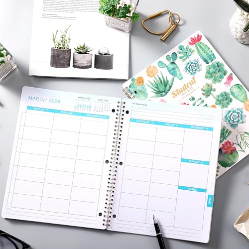 2024-2025 Student Planner: Monthly & Weekly Organizer