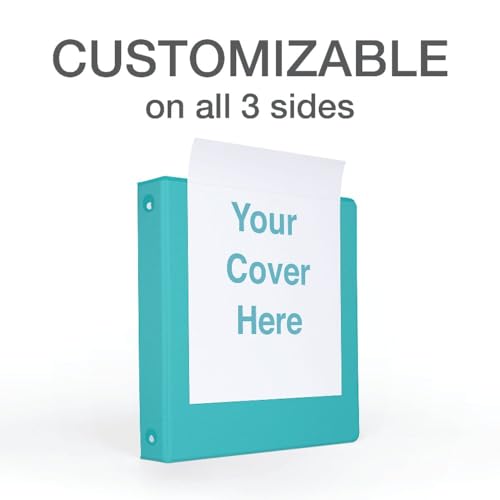 Cardinal 1.5 Inch Round Ring Binders, 4 Pack