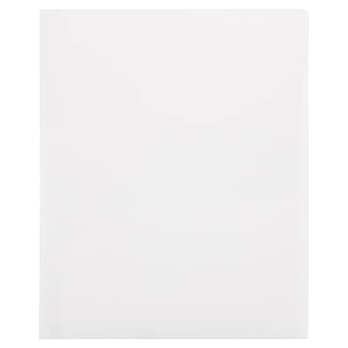 Durable 2 Pocket Plastic Folders - Assorted Colors