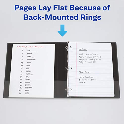 Avery Economy 1" Blue 3-Ring Binder