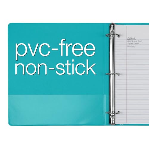 Cardinal 1.5 Inch Round Ring Binders, 4 Pack