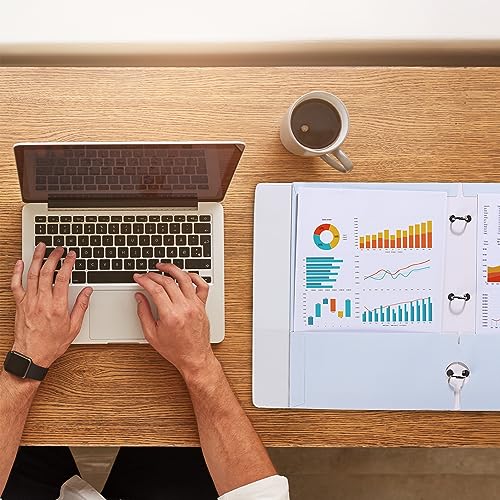 Pastel Pocket Folders 4-Pack for School Use