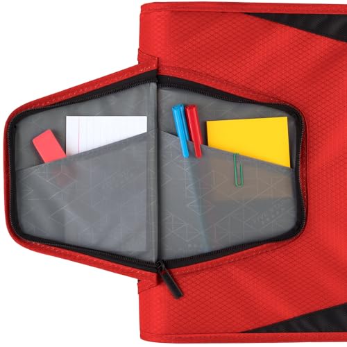 Five Star 1.5" Zipper Binder with Expanding File
