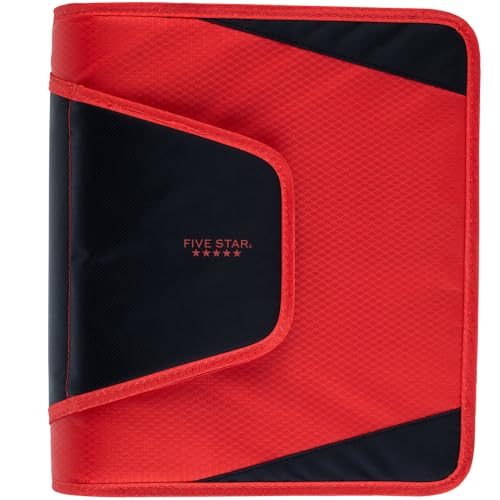 Five Star 1.5" Zipper Binder with Expanding File