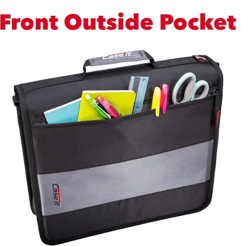 Case-It Classic Midnight Blue Zipper Binder