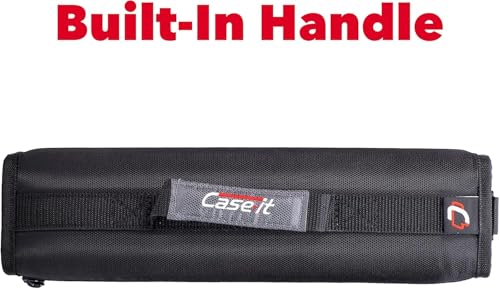 Case-It Classic Midnight Blue Zipper Binder