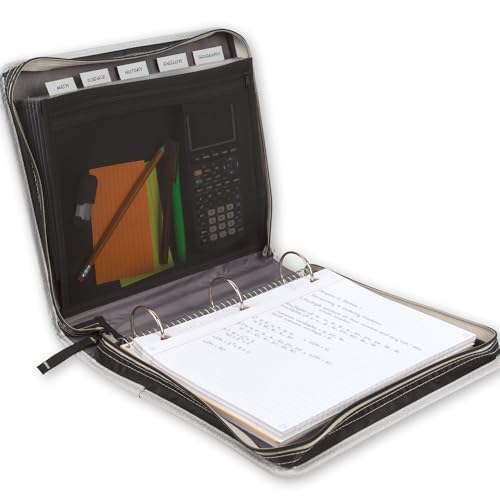 Five Star 2-Inch Zipper Binder with Expansion Panel