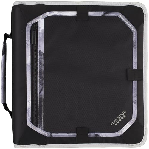 Five Star 2-Inch Zipper Binder with Expansion Panel
