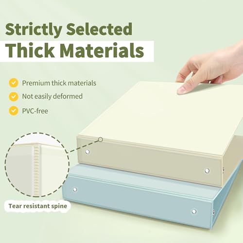 4-Pack 1.5 Inch Clear View Binders