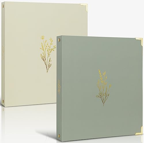 Aesthetic 1-Inch 3 Ring Binder Set of 2