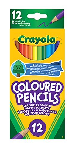 Crayola Assorted Colouring Pencils - 12 Pack