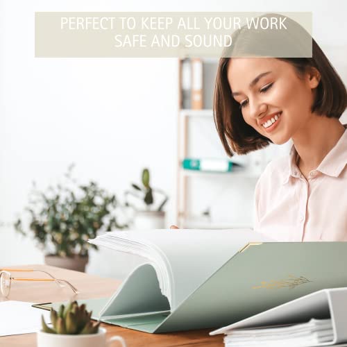 Aesthetic 1-Inch 3 Ring Binder Set of 2