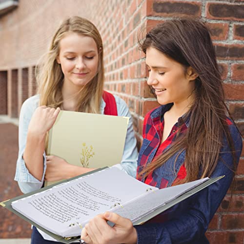 Aesthetic 1-Inch 3 Ring Binder Set of 2