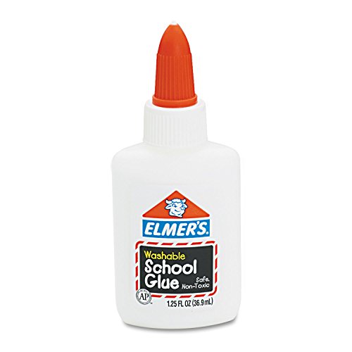 Elmer's Washable School Glue, 1.25 oz Liquid