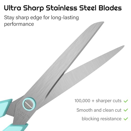 6-Pack 8'' Ultra Sharp Multipurpose Scissors