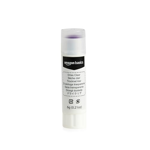 Washable Glue Sticks, Dries Clear, 2-Pack