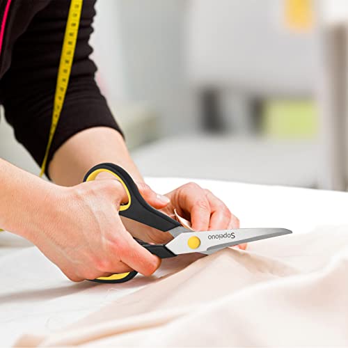 6-Pack Comfort-Grip Scissors for School & Crafts