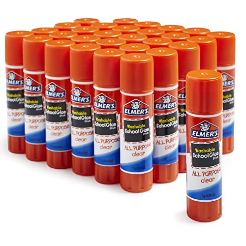 Elmer's Washable Glue Sticks, 30 Count Pack