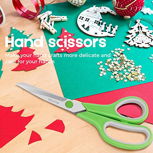 5-Pack Multipurpose 8" Scissors for School & Home