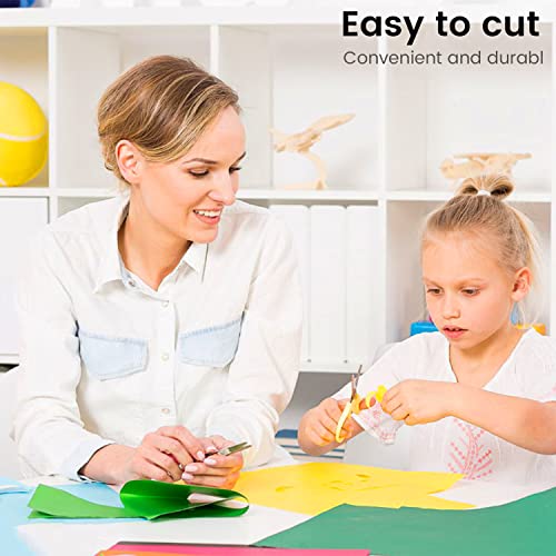 Kids Safety Scissors 6-Pack, Blunt Tip 5.5 Inch