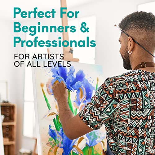 MozArt Watercolor Paint Set - 24 Vibrant Colors