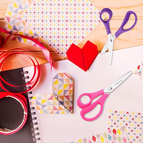 Kids Safety Scissors 6-Pack, Blunt Tip 5.5 Inch