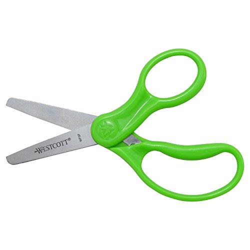 Westcott Kids' Safety Scissors, 5-Inch, 2-Pack