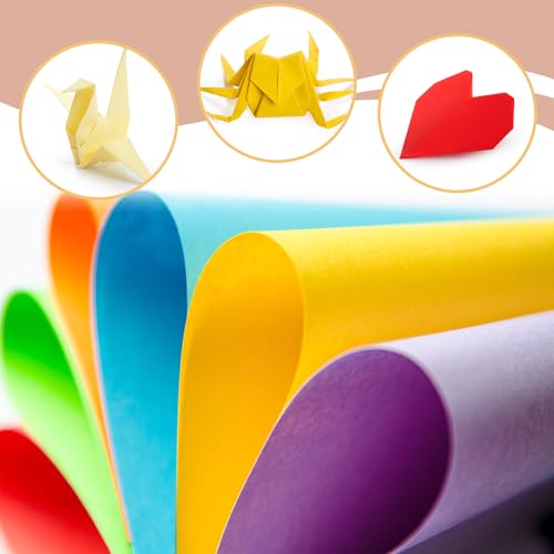 AIMI Bulk Assorted Construction Paper for Kids