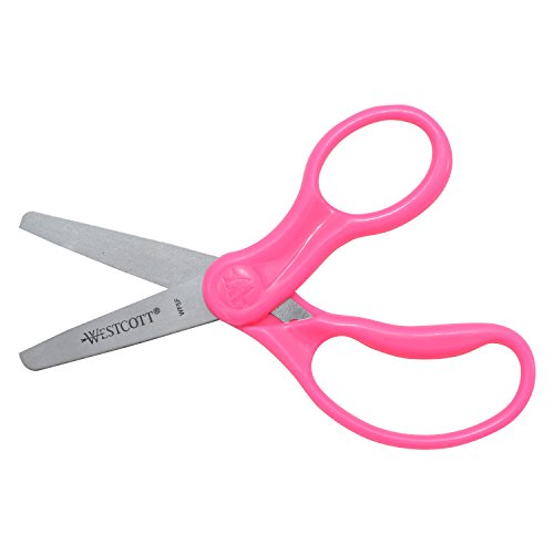 Westcott Kids' Safety Scissors, 5-Inch, 2-Pack